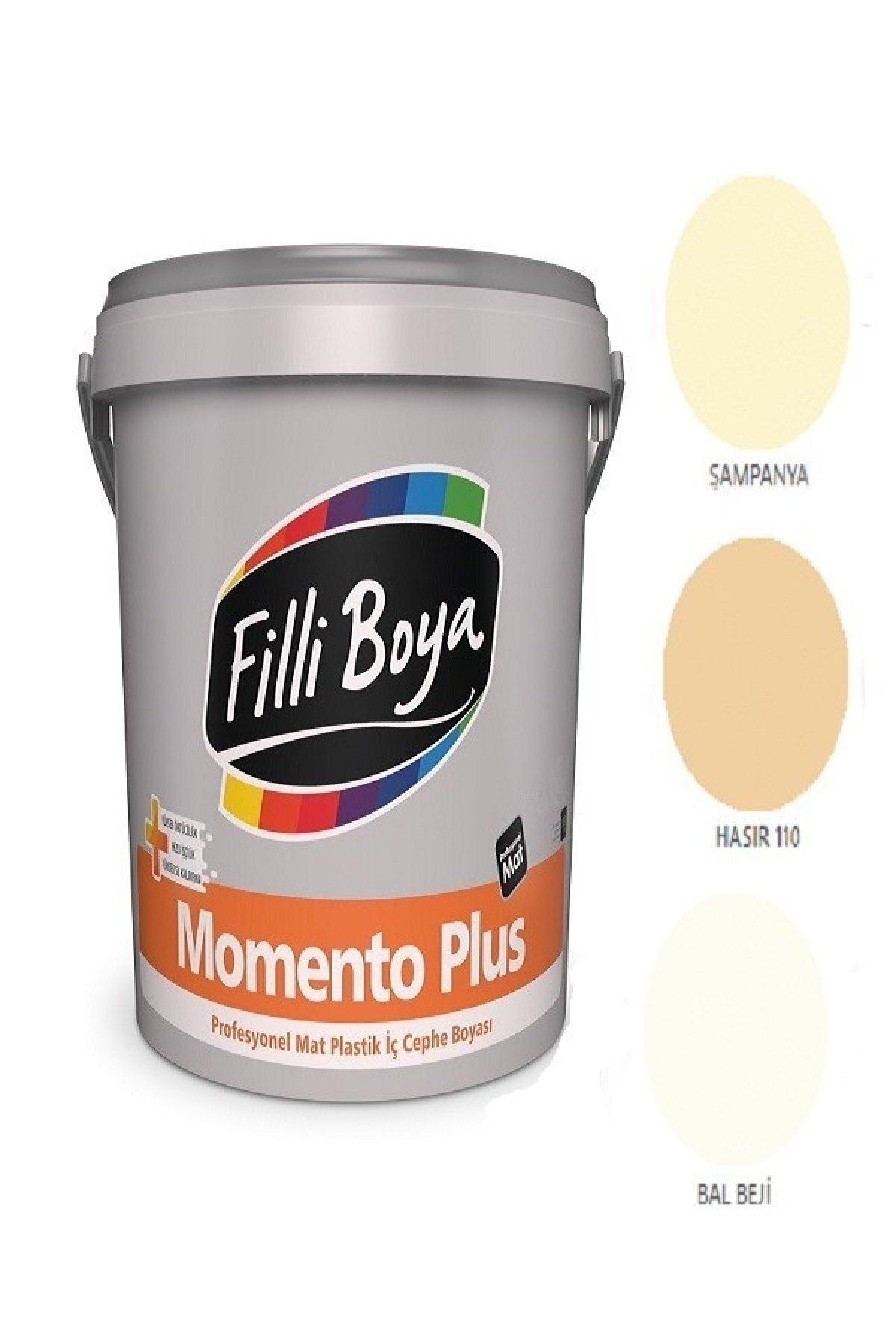 Momento Plus Profesyonel Mat Plastik Iç Cephe Boyası 2.5lt (şampanya)