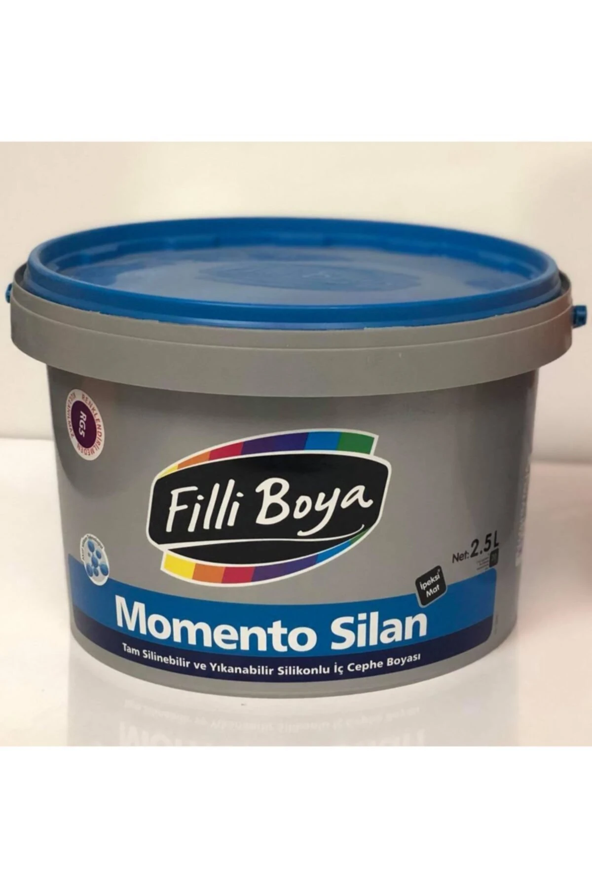 Nil Yeşili Momento Silan Silikonlu Iç Cephe Boyası 2.5 Litre