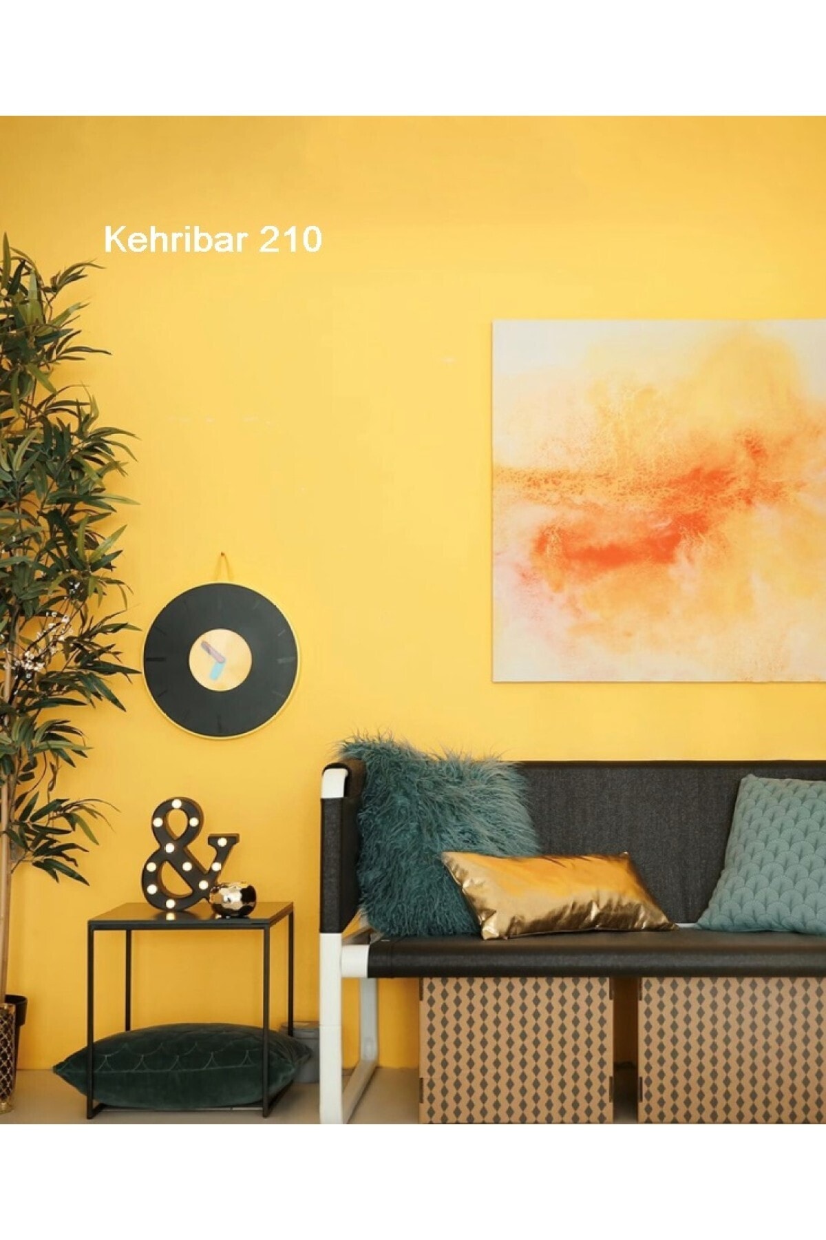 Momento Max 1.25lt Renk: Kehribar210+kendinboya Set Soft Mat Silinebilir Iç Cephe Boyası