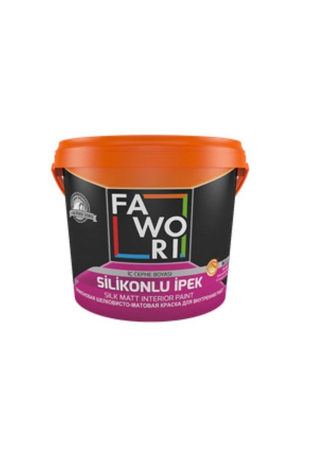 Silikonlu Ipek Mat Silinebilir Silikonlu Iç Cephe Boyası 2.5lt-3.5kg