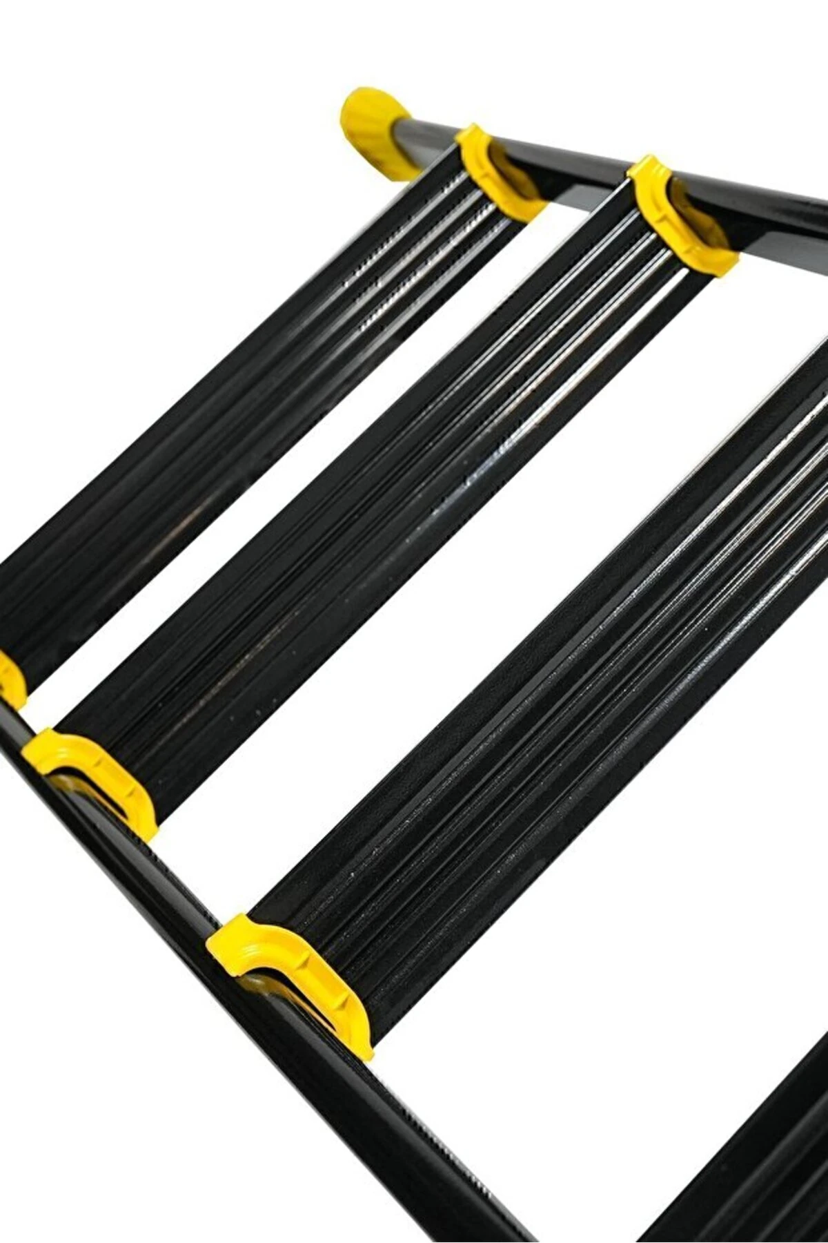 Ze Hardy 3+1 Basamaklı Özel Tasarım Hafif Merdiven (Kaymaz Papuçlu) Dayanıklı Paslanmaz