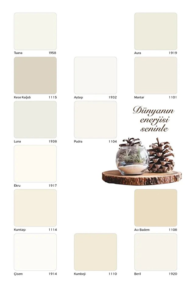 Silikonlu Mat Iç Cephe Duvar Boyası 20 Kg + Tavan Boyası 10 Kg + Set Renk:somon