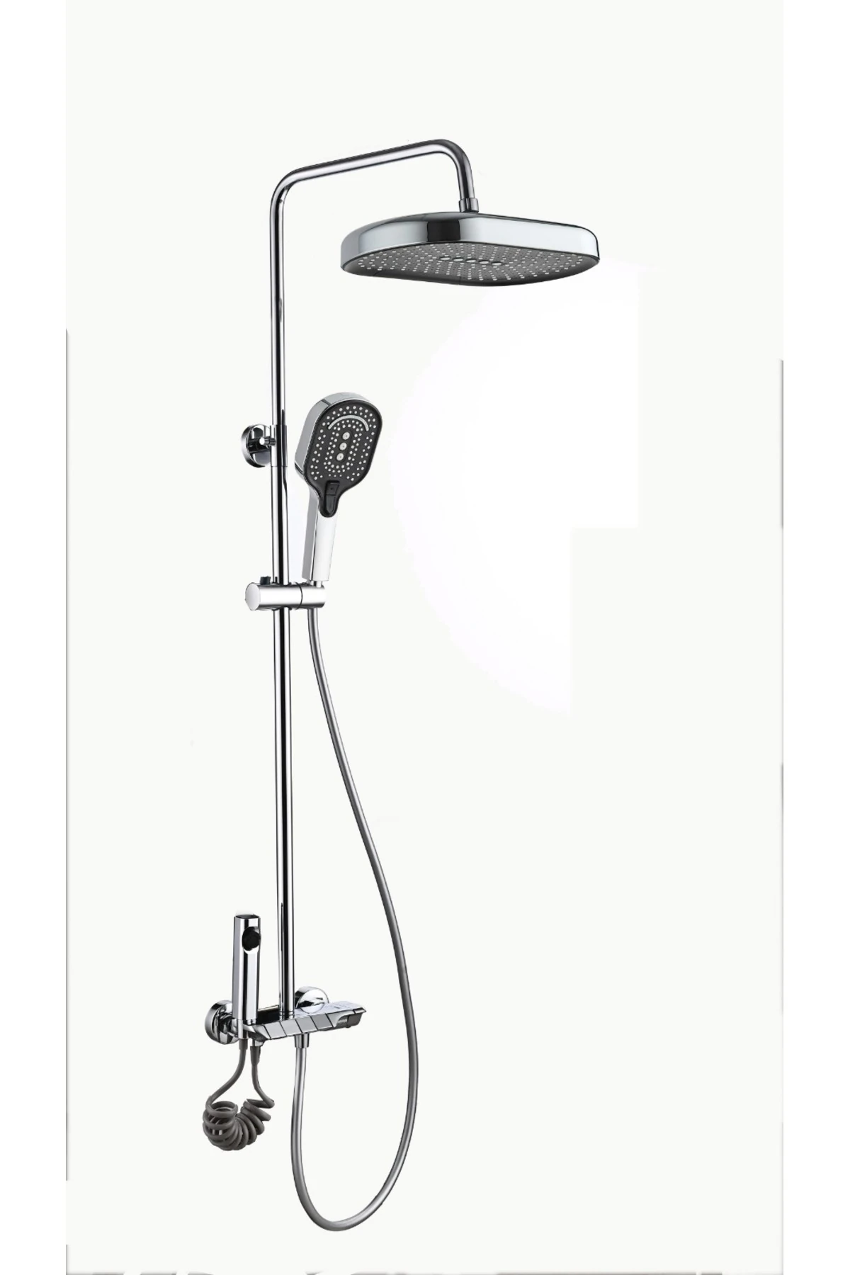 PIANO TEPE DUŞ SETİ KROM