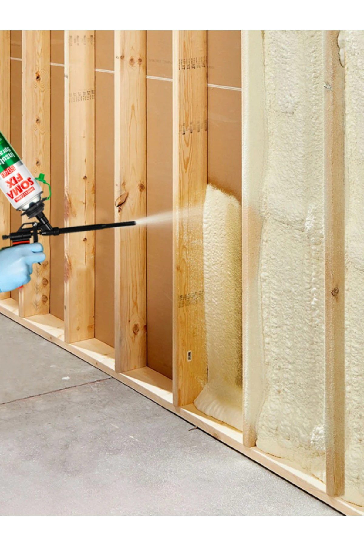 Poliüretan Termal Isı Ve Ses Yalıtım Sprey Köpük (22 ADET) Tabanca Ve Temizleyici Hediyeli