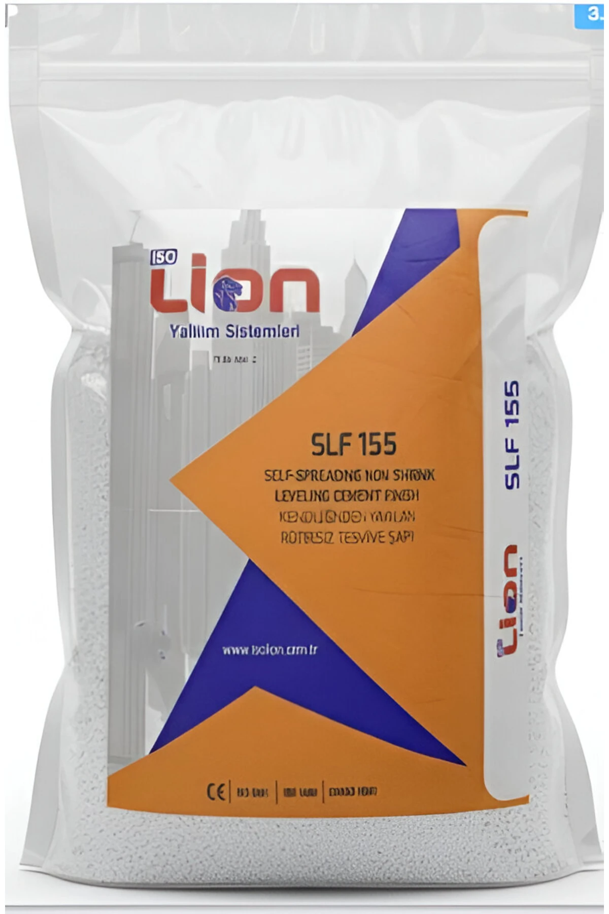 SLF 155 Tek Bileşenli Kendiliğinden Yayılan (SELF LEVELLING) Tesviye Şapı-3 Kg
