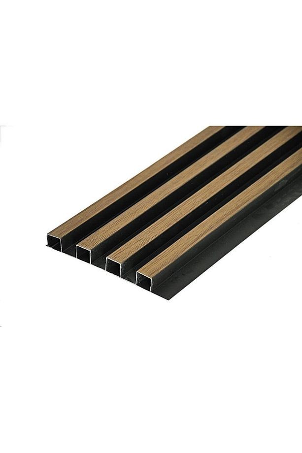 16x145cm 1 Adet ATC PVC Çift Renkli Rezene Prefabrik Ofis Dekoratif Pvc Kaplama Lambiri Duvar Paneli