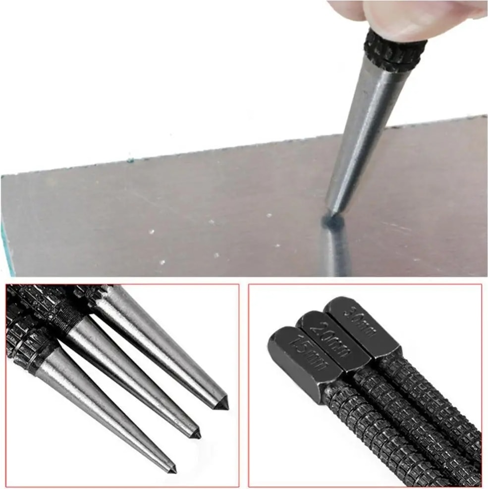 3 Adet Ahşap Koter Aracı Marangozluk Noktası Hassas Metal Çekirdek El Marangoz Kitleri Elektrikli Planya Ahşap Marangozluk Için Diy Manuel (Yurt Dışından)
