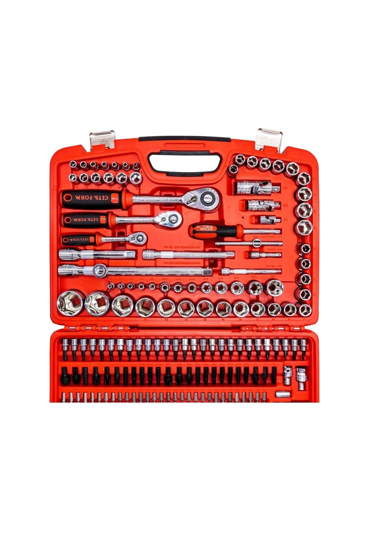 C20-180ph2 180 Parça 1/4" 3/8" 1/2” Lokma Takımı