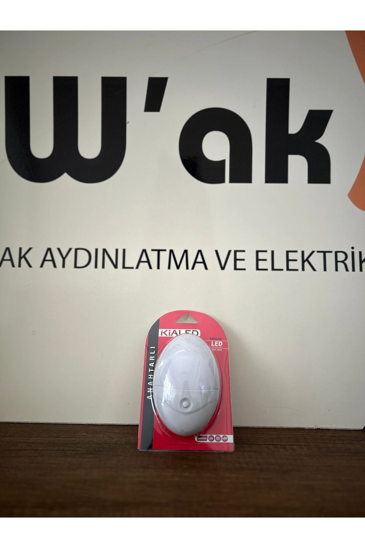 FİŞLİ ANAHTARLI MOUSE GECE LAMBASI