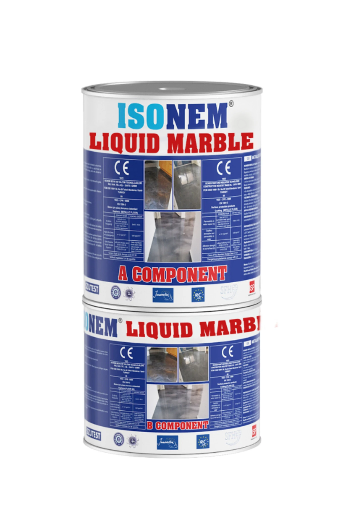 Liquid Marble Sıvı Mermer -Tezgah Ve Zemin Boyası