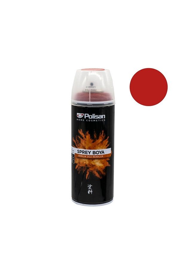 Kırmızı Sprey Boya 400 ml (5 Adet )