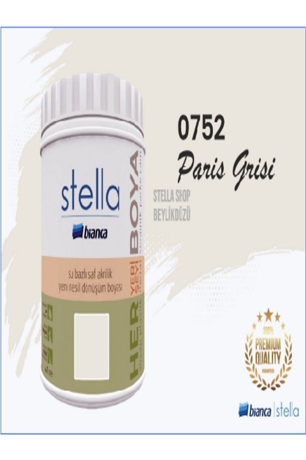 Stella Su Bazlı Akrilik Boya Paris Grisi