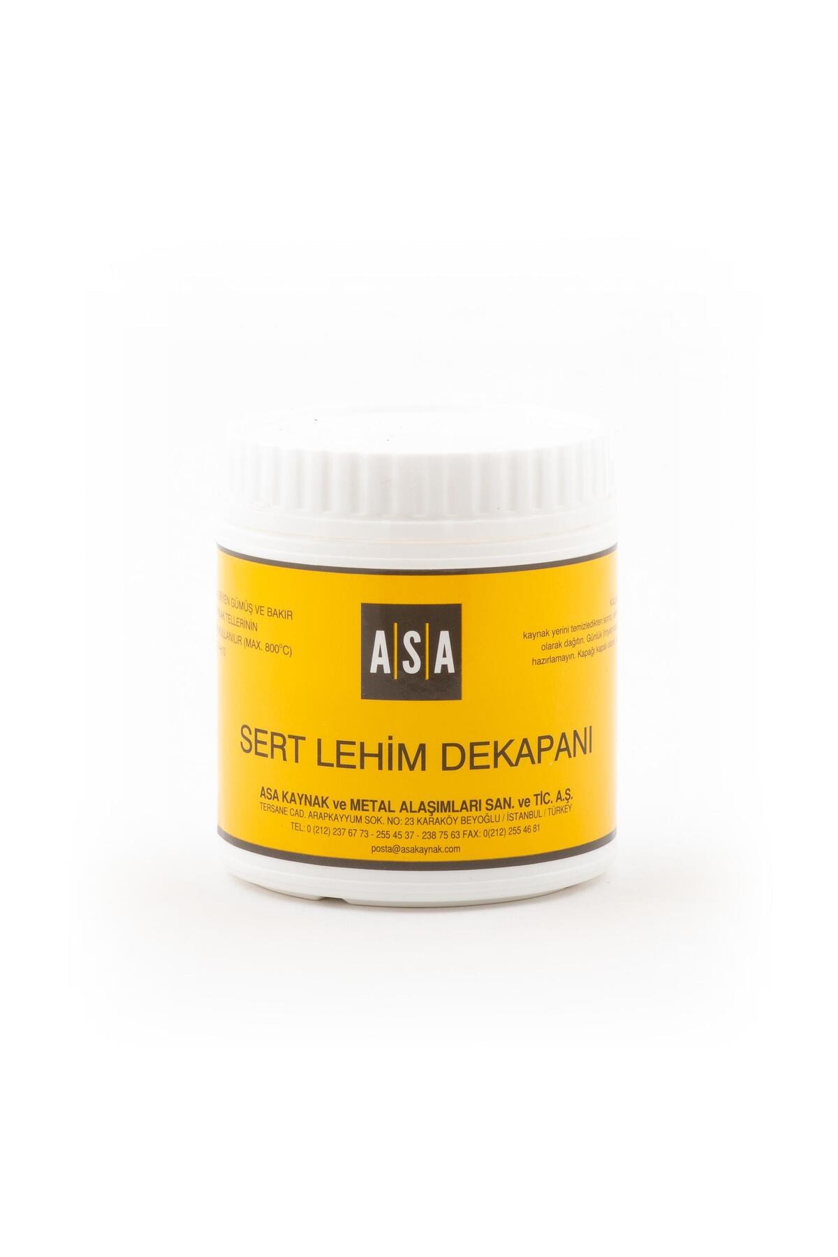 GÜMÜŞ KAYNAK DEKAPANI ASA-FLO (500 GR) + GÜMÜŞ KAYNAK TELİ %50 2 MM (5 ADET)