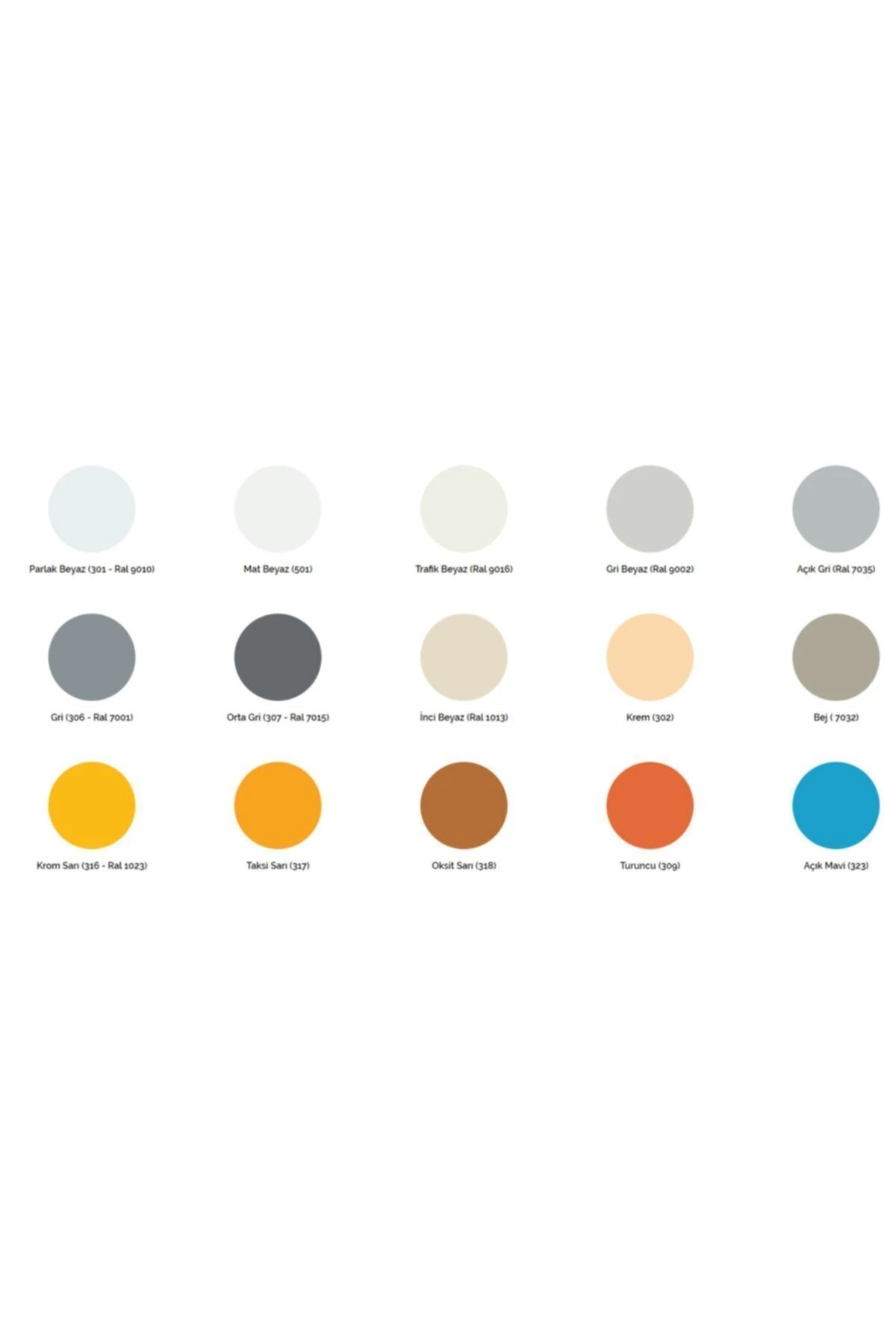 Sprey Boya  001 Mat Vernik