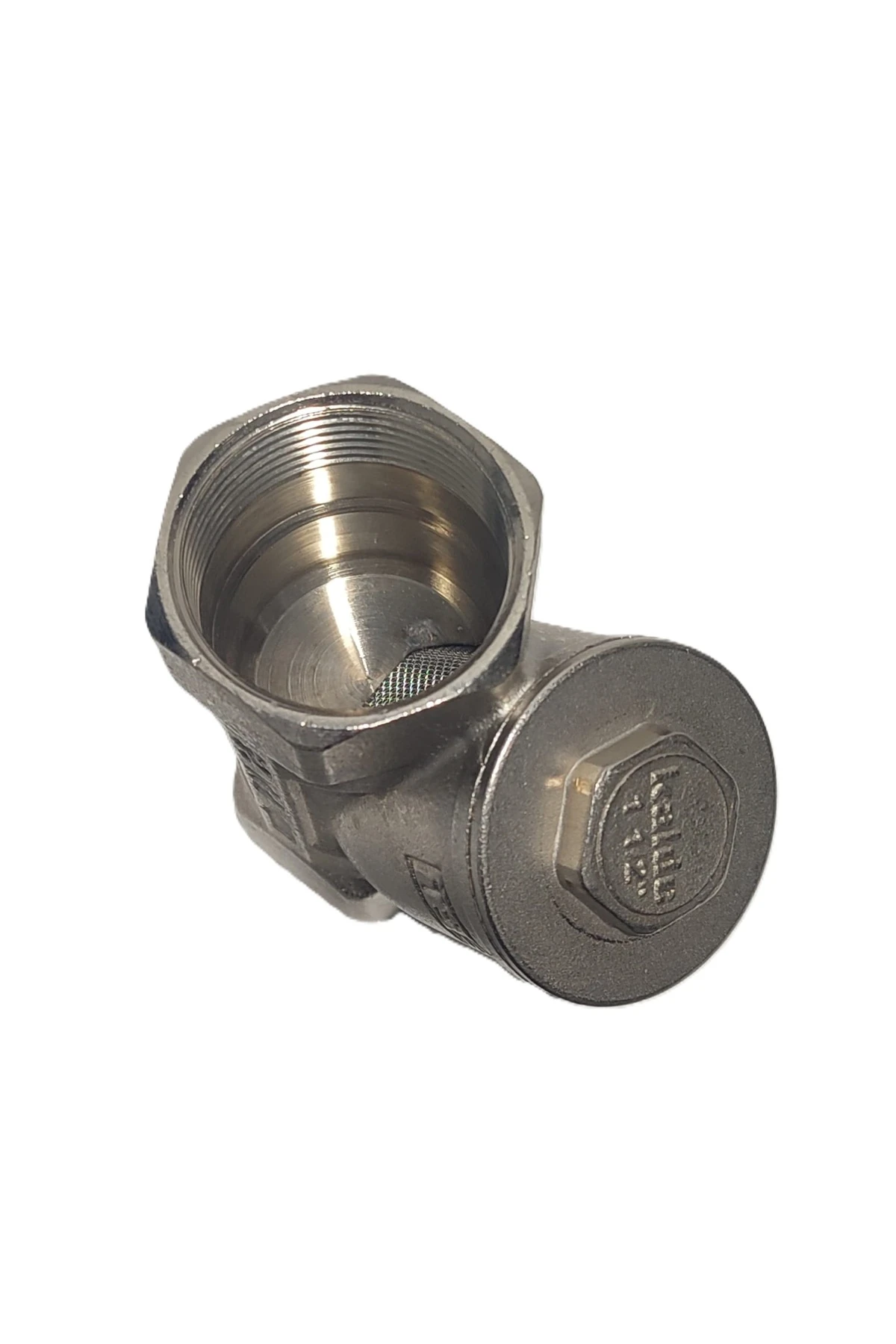 11/2" Sarı / Krom Pislik Tutucu Su Filtresi Dn40 - Threaded Strainer