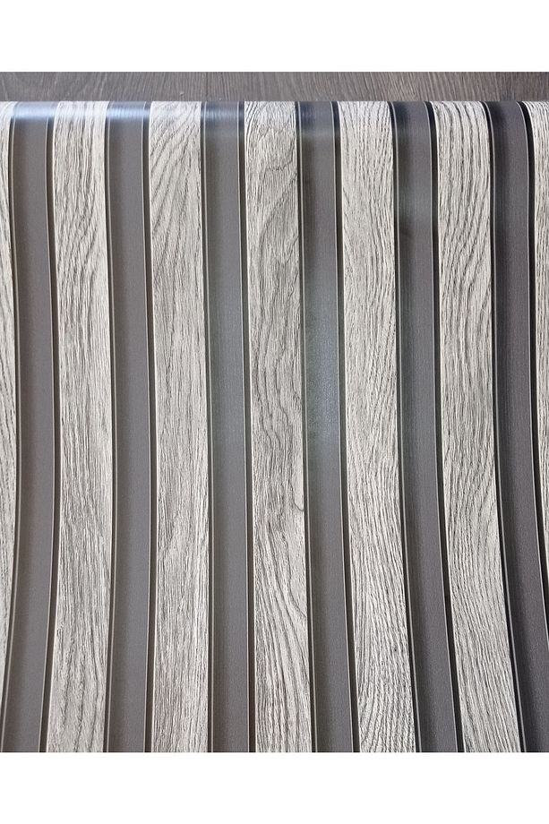 Üç boyutlu çıta desenli silinebilir duvar kağıdı 53 cm genişliğinde 10 metre uzunluğunda