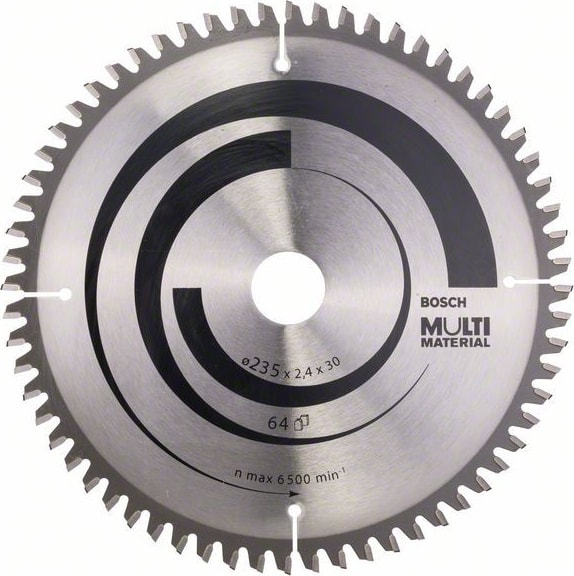 BOSCH Multimaterial 235 x 30/25 Mm 64 Diş 2608640514