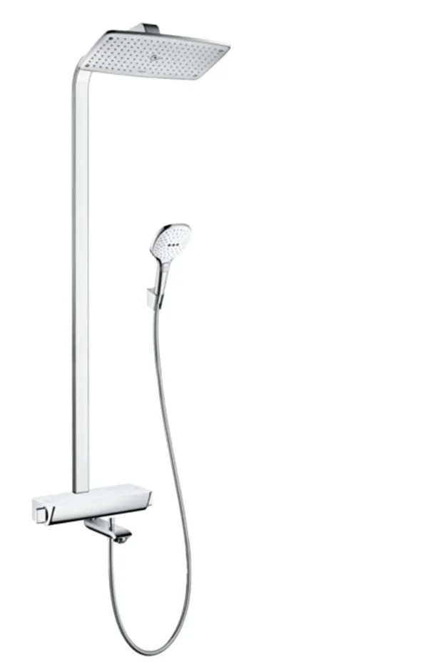 Dus Kolonu 360 1jet Banyo Termostat Ile Beyaz/krom