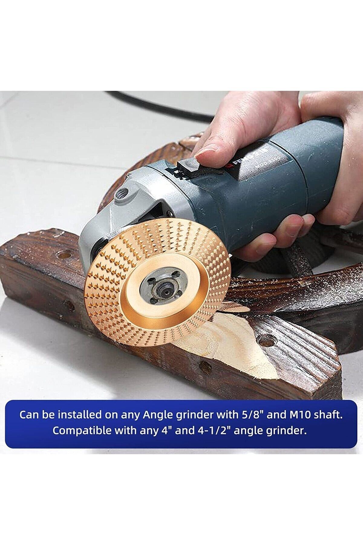 Ahşap Törpü diski avuç taşlama uyumlu törpüleme aşındırma raspalama disk açılı düz oval 4 adet