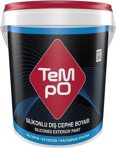 Silikonlu Dış Cephe Boyası - Beyaz 15 Lt