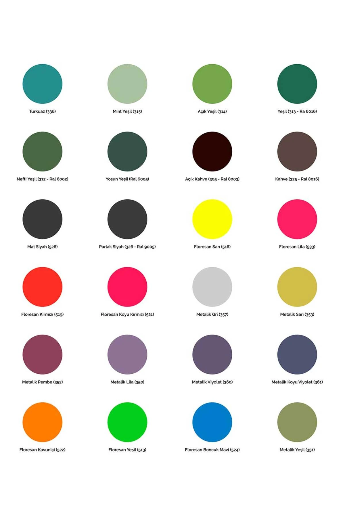 Metalik Yeşil 351 Sprey Boya (3 ADET)