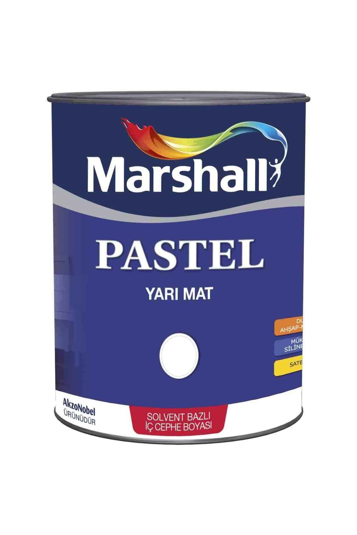 Pastel Yarı Mat Ahşap-Metal-Duvar Boyası BEYAZ 2.5Lt=3.5Kg-Tam Silinebilir-Saten Dokulu