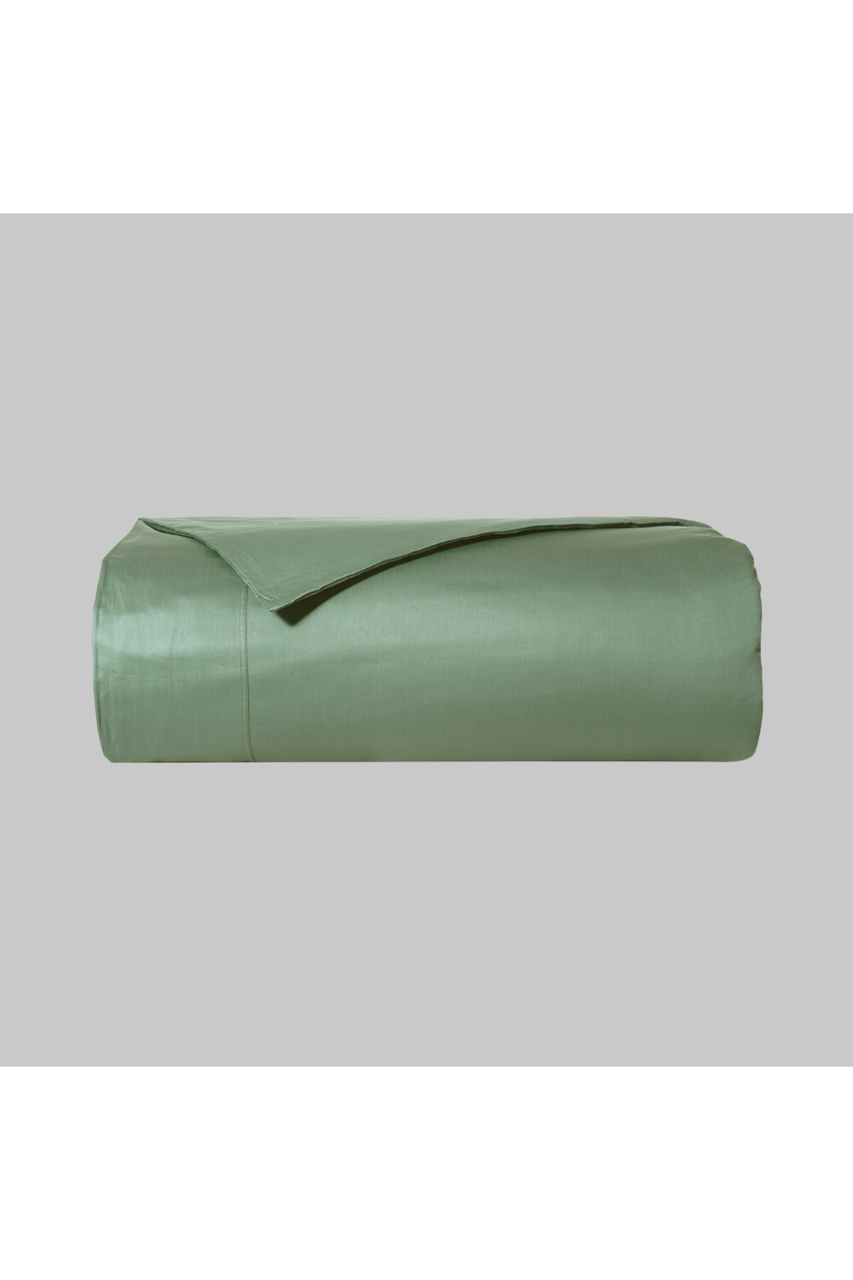 Monochrome %100 Pamuk Saten Nevresim Tek Kişilik-Forest Green