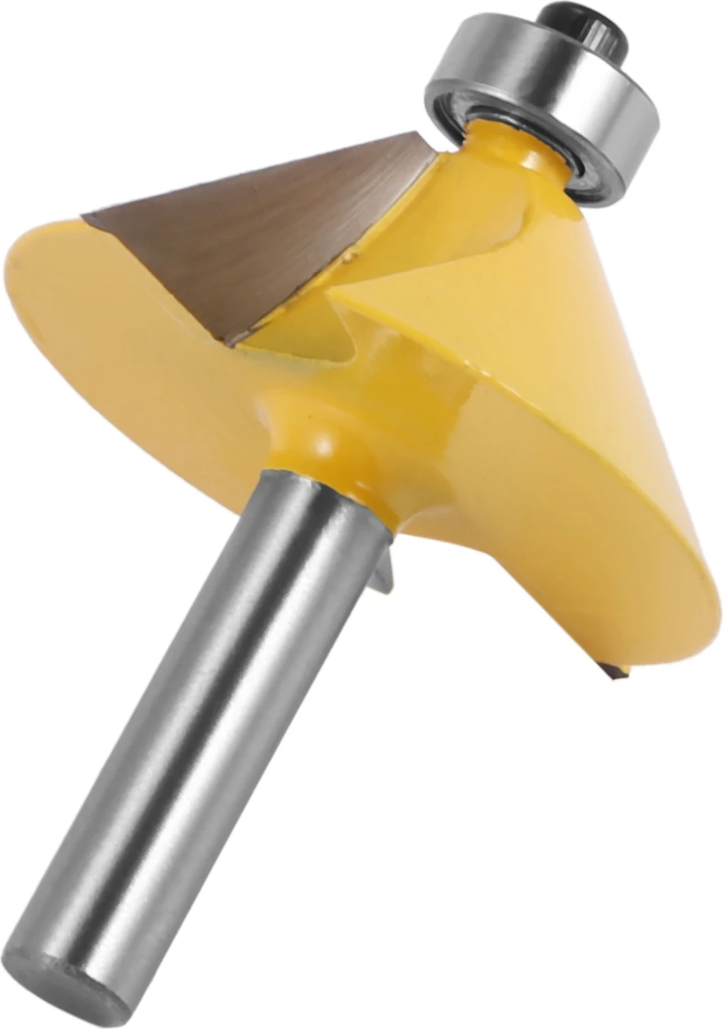 1 Adet 8mm Şaft Büyük 45 Derece Pahlı ve Eğik Kenar Freze Ucu Ahşap Kesme Aleti Ahşap Işleme Freze Uçları (Yurt Dışından)