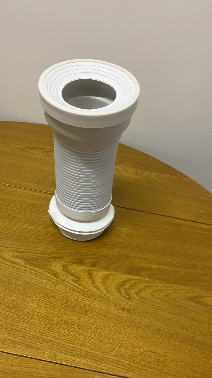 Adnoss  Beyaz Körüklü Kada Klozet Pis Su Gideri Akardiyon Borusu 50 cm KD450