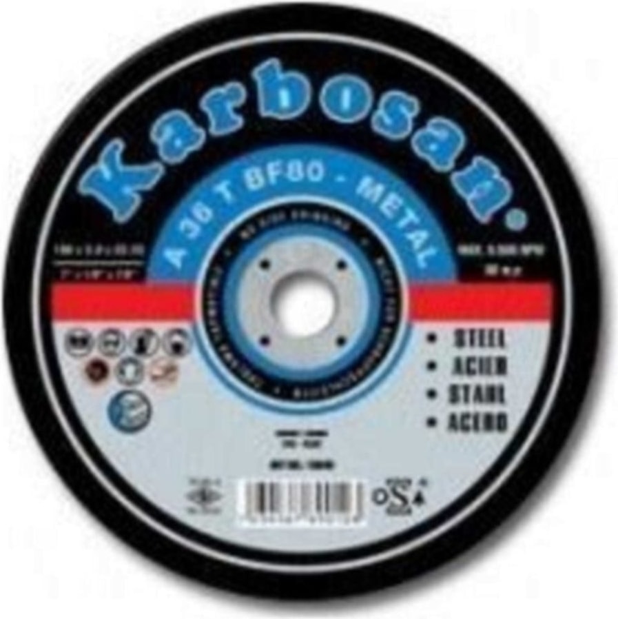 KARBOSAN Metal Kesme Ağzı 115 mm 25 Adet