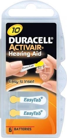 Duracell No:10 Işitme Cihazı Pili
