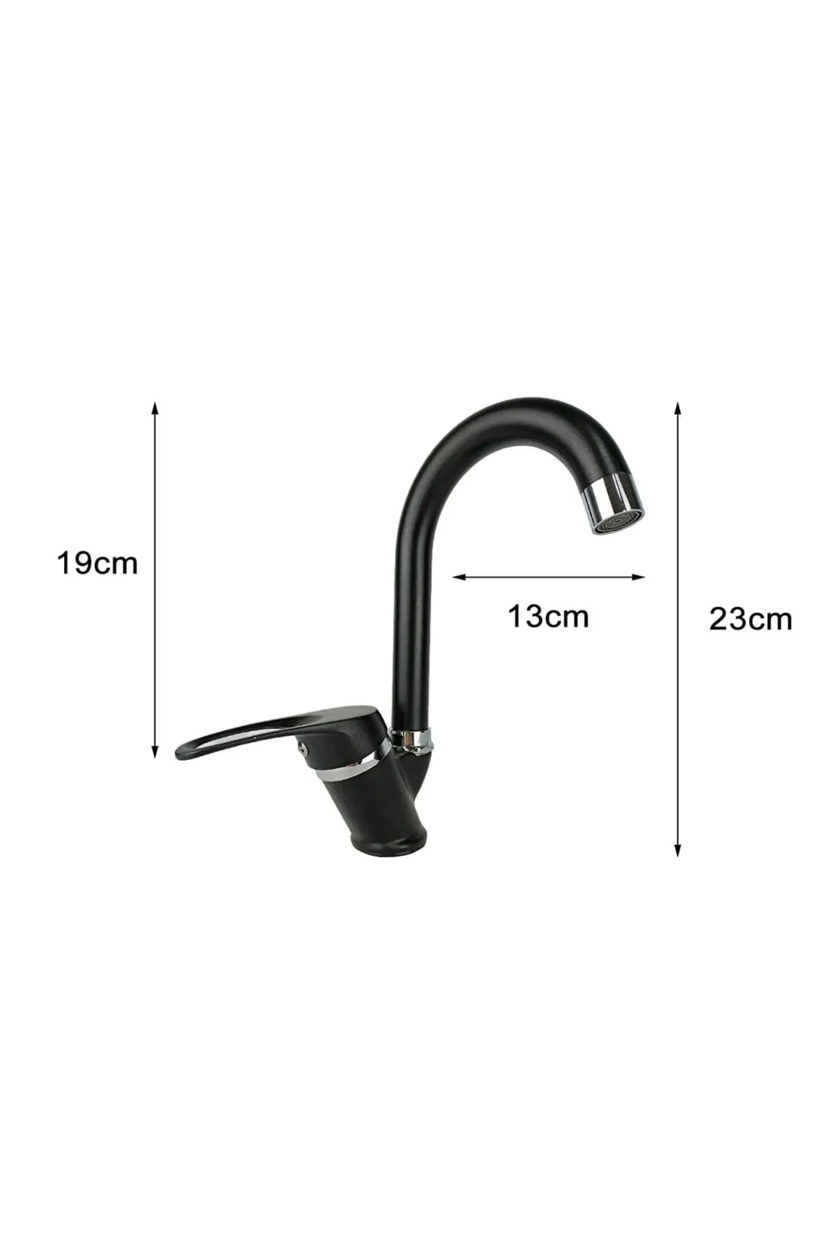 Kca Ful Siyah Robot Duş Lavabo Banyo Bataryası 3'lü Set Çift Su Girişli