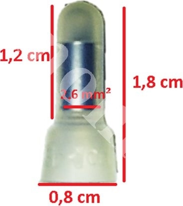 CE1X Sonlandırıcı Ezme Klemens 50 Adet