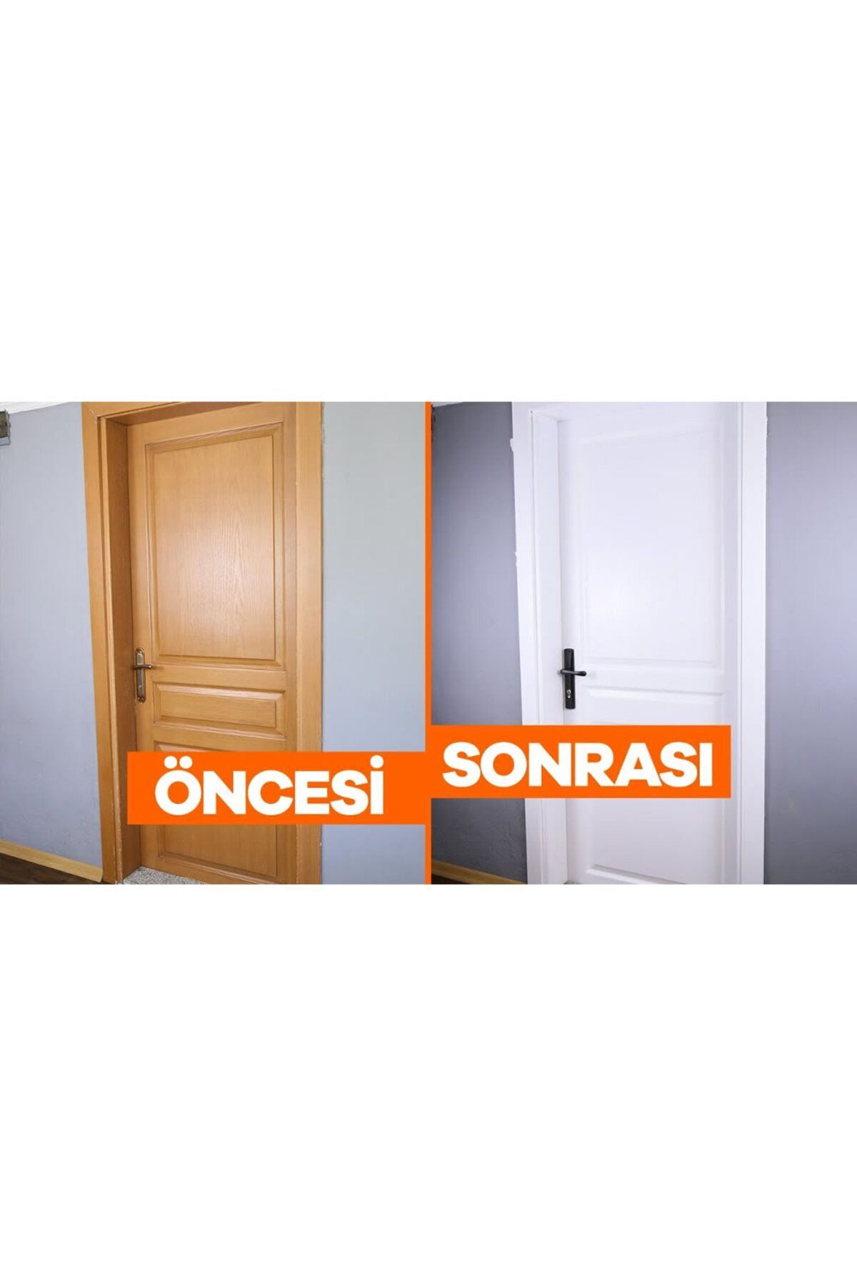 Amerikan Panel Kapı Boyası Beyaz Sentetik 2,5 Lt