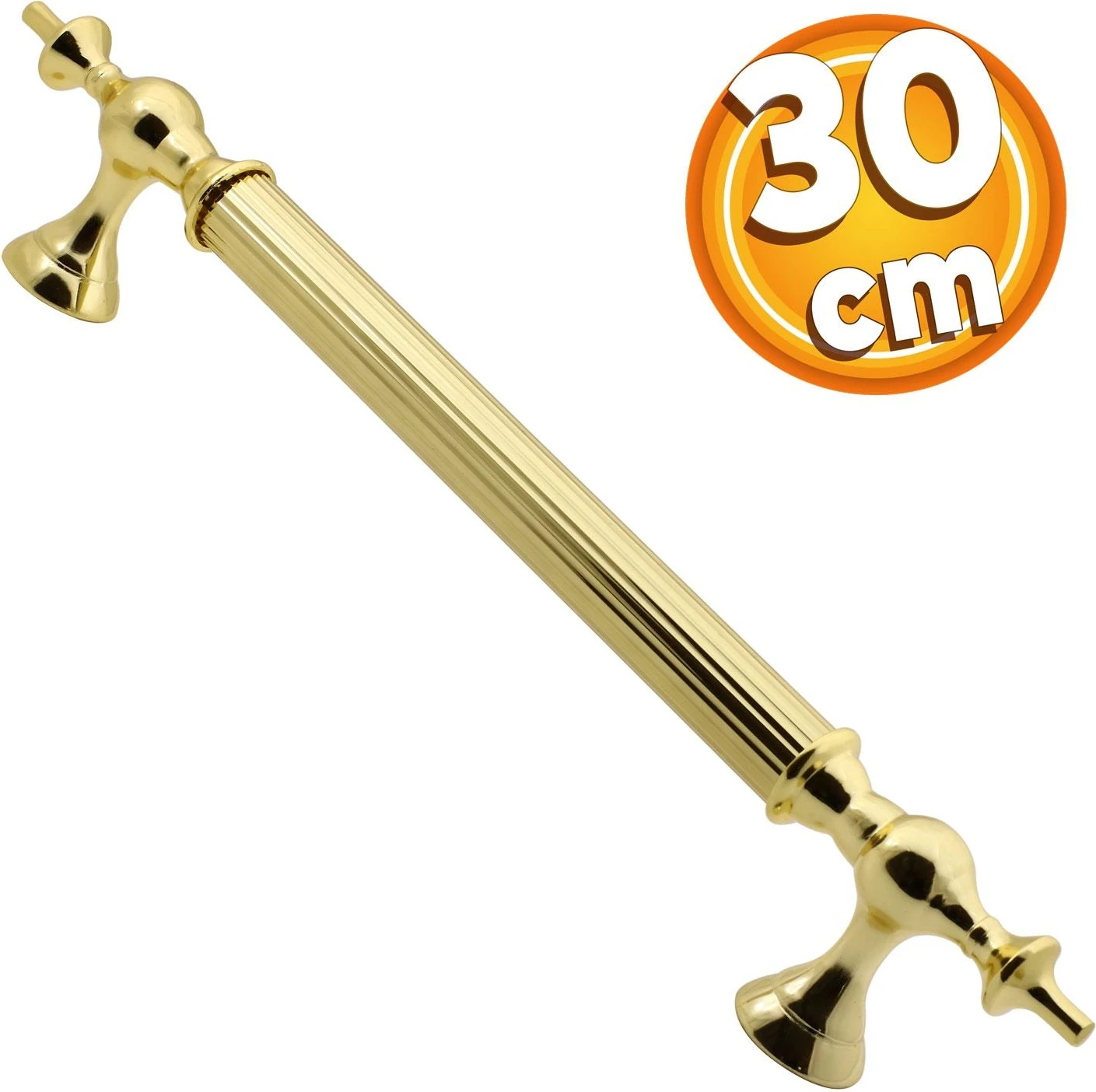 Çukurca Çekme Kolu Kapı Tutma Kulbu 30 cm Gold Altın Metal Kulp Kapı Tutamağı