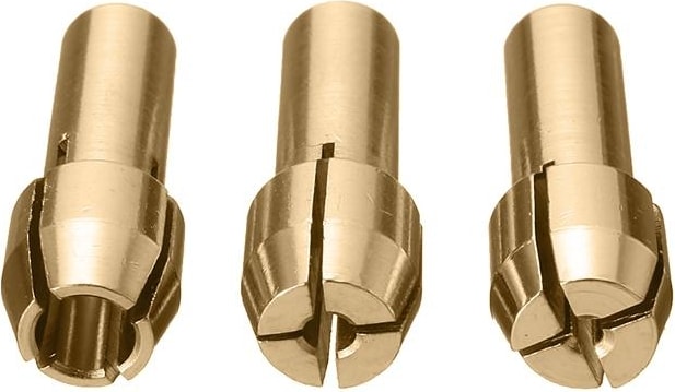 10 Adet Pirinç Matkap Chuck Collet Uçları Dremel Döner Için 0.5-3.2mm 4.3mm Shank (Yurt Dışından)