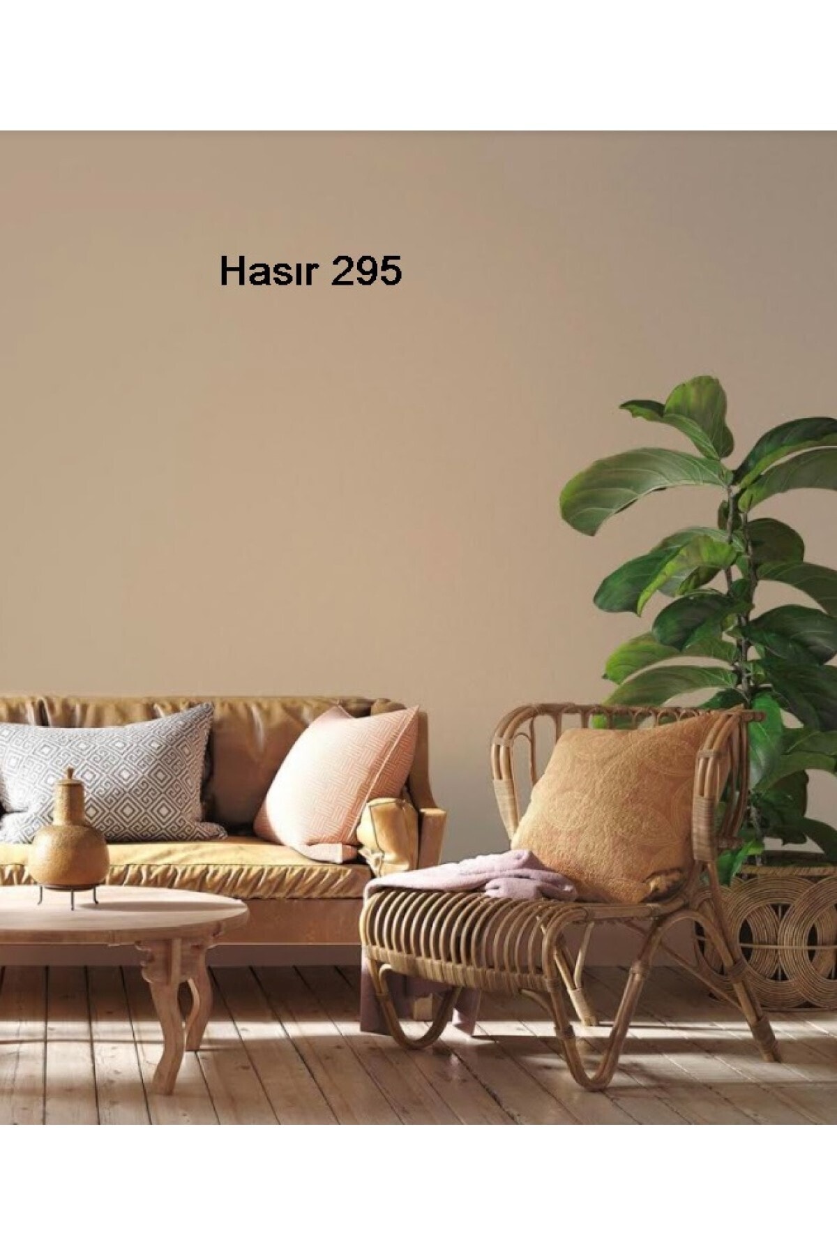 Momento Max 2.5lt Renk: Hasır295 Soft Mat Tam Silinebilir Iç Cephe Boyası