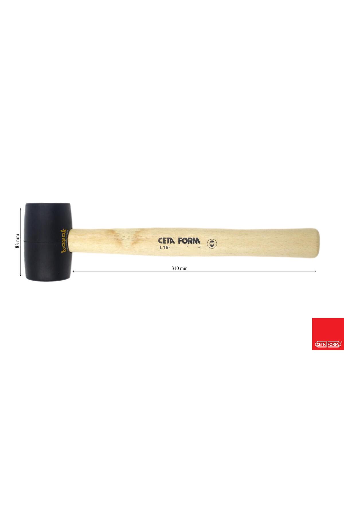 L16-40 40mm Lastik Tokmak