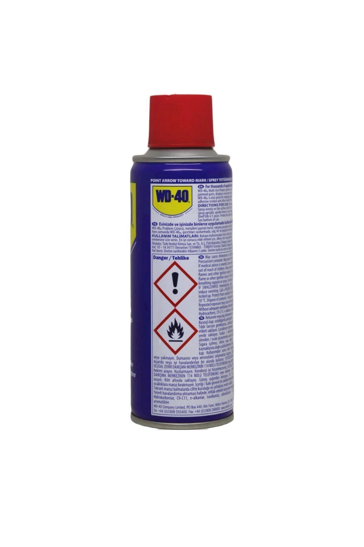 Wd-40 Çok Amaçlı Pas Sökücü 200ml Pas Sökücü Koruyucu Yağlayıcı 200 Ml