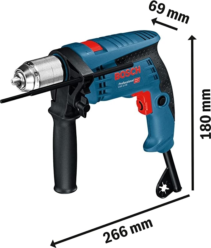 BOSCH GSB 13 RE 600 Watt Profesyonel Darbeli Matkap