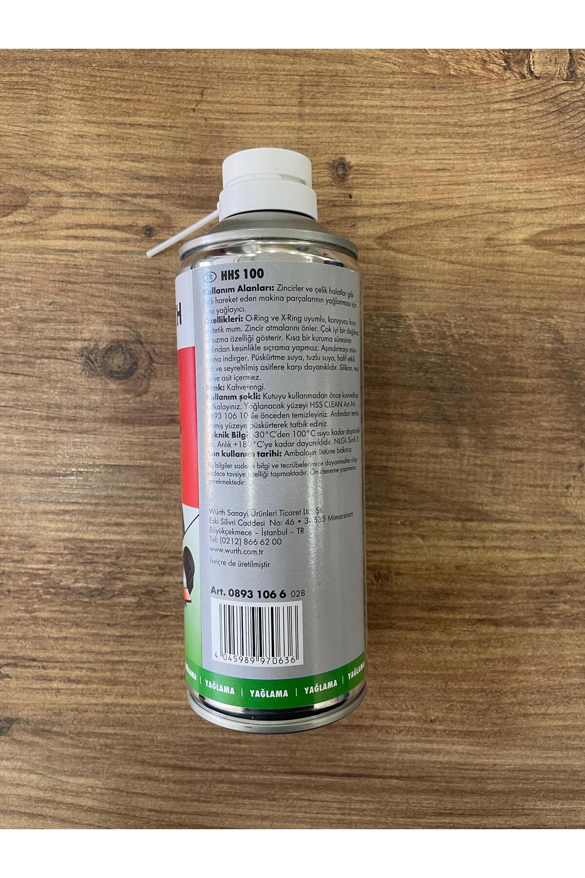 ZİNCİR YAĞLAYICI HHS 100 YÜKSEK MUKAVEMETLİ KURU YAĞLAYICI ( YENİ TARİH)