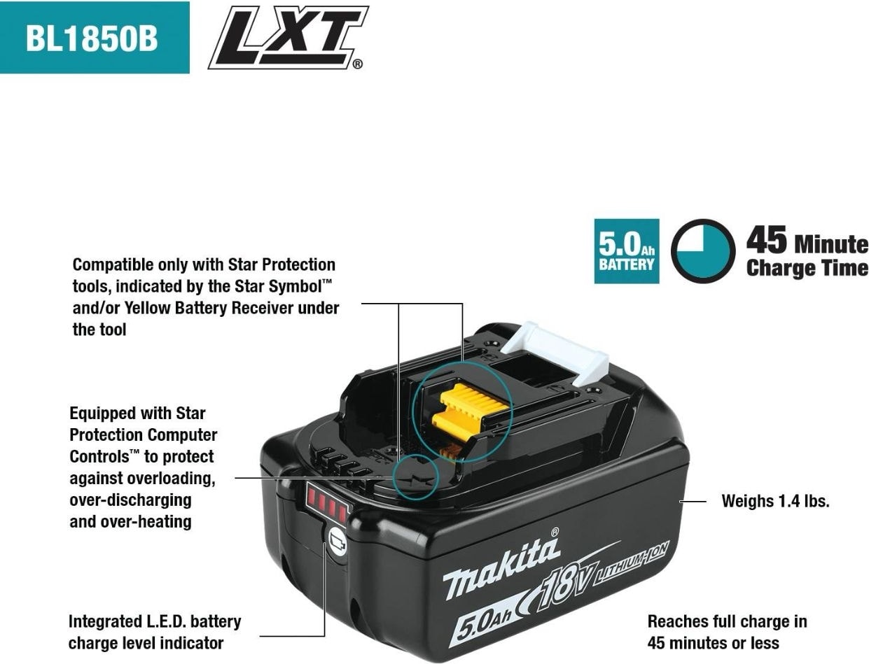 BOSCH BL1850B 18 Volt 5.0 Ah Sürgülü Güç Göstergeli Yedek Akü