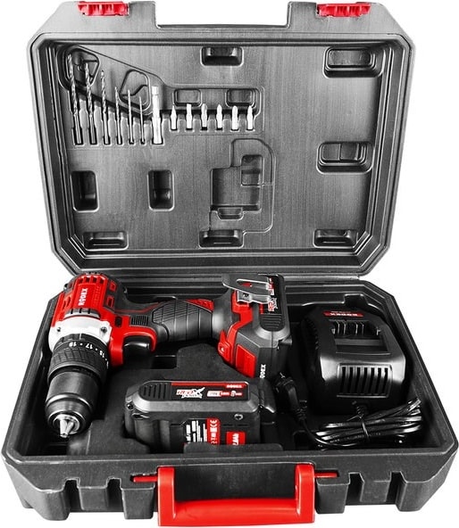 RPX2340F Kömürsüz Darbeli Matkap 20 V Çift Akülü Vidalama