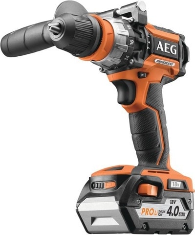 AEG  BSB 18 C2BL LI-402C Akülü Çift Kömürsüz Motor Matkap Darbeli Vidalma (Lithium ion 18 V;4,0 Ah)