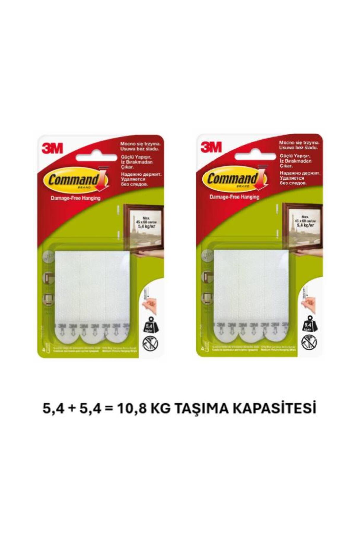 Command 17201 Orta Boy Cırt Bant x 2 Adet