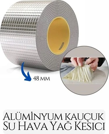 48 mm Su Hava Yağ Kesici Izolasyon Bandı 2 Metre