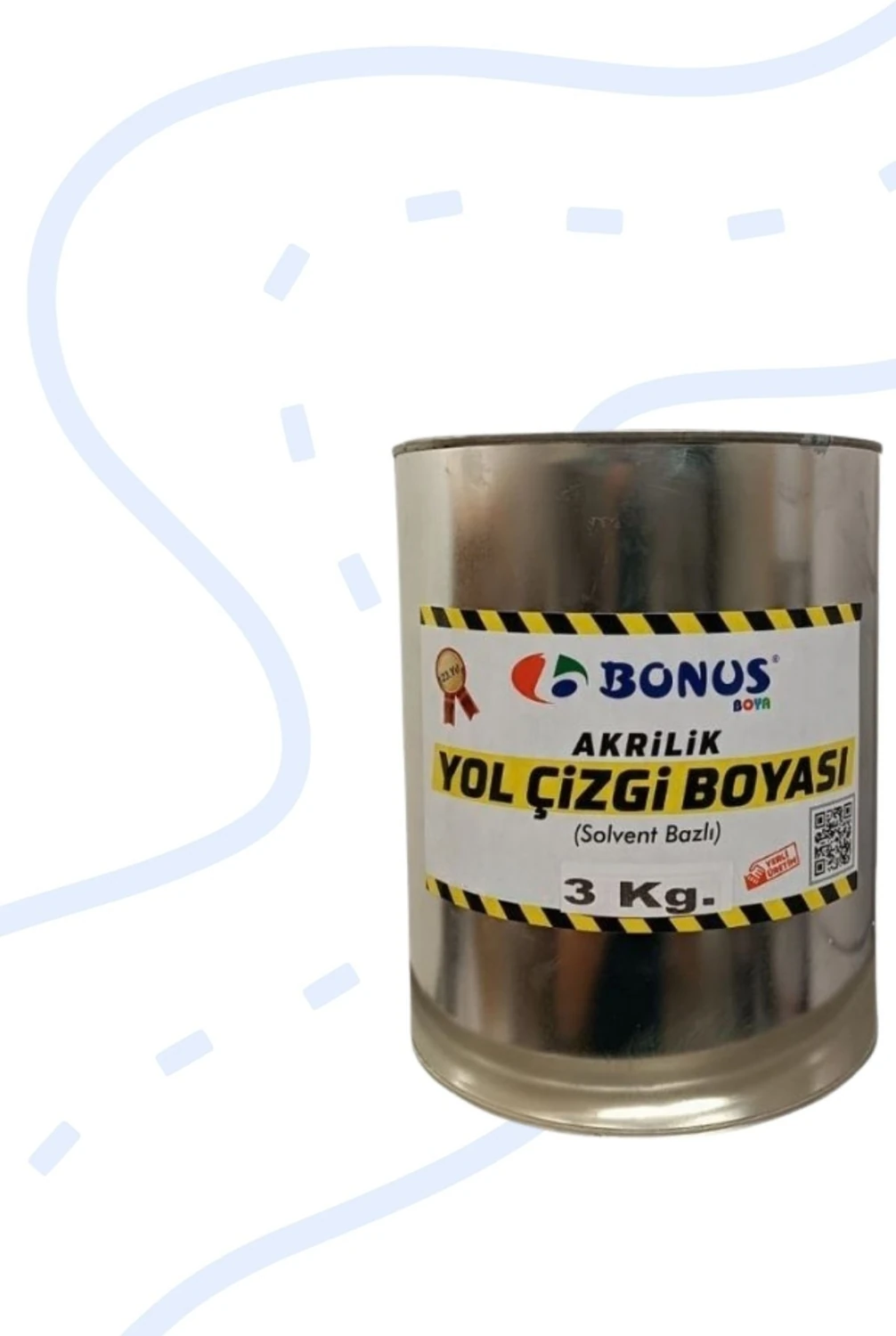 Beyaz Yol Çizgi Boyası