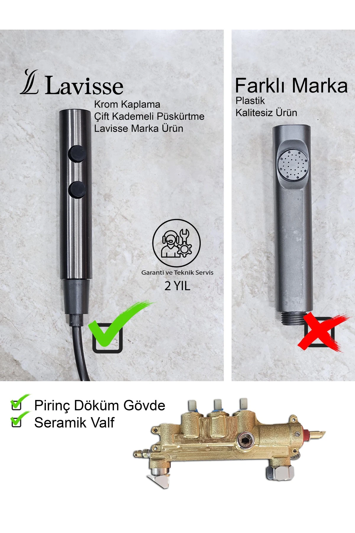 Majesty Işıklı Piyano Tuşlu Tepe Duş Sistemi, Akıllı Duş, Fonksiyonel Pirinç İç Gövde Duş Bataryası