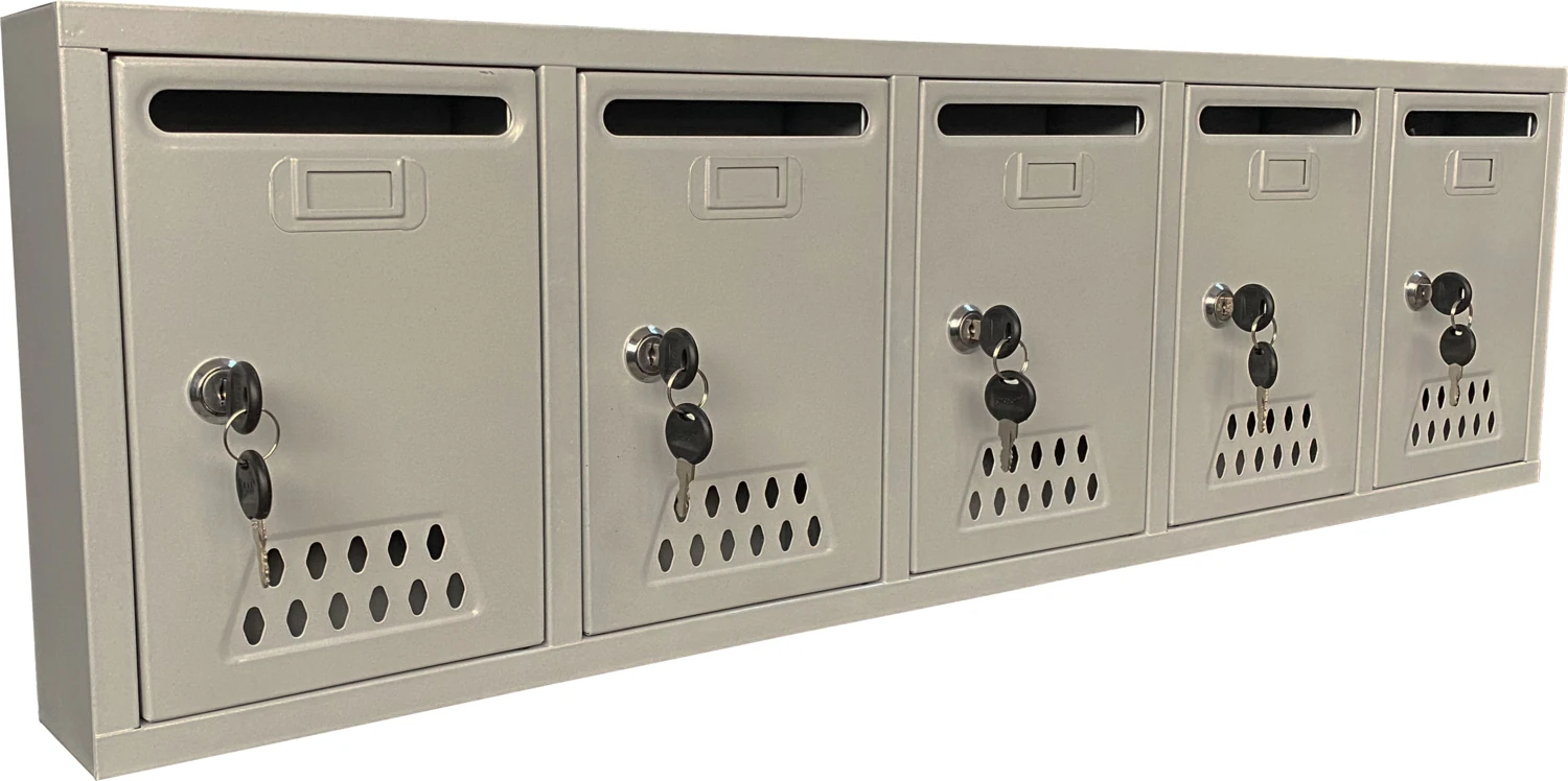 Posta Kutusu 5'li Gri