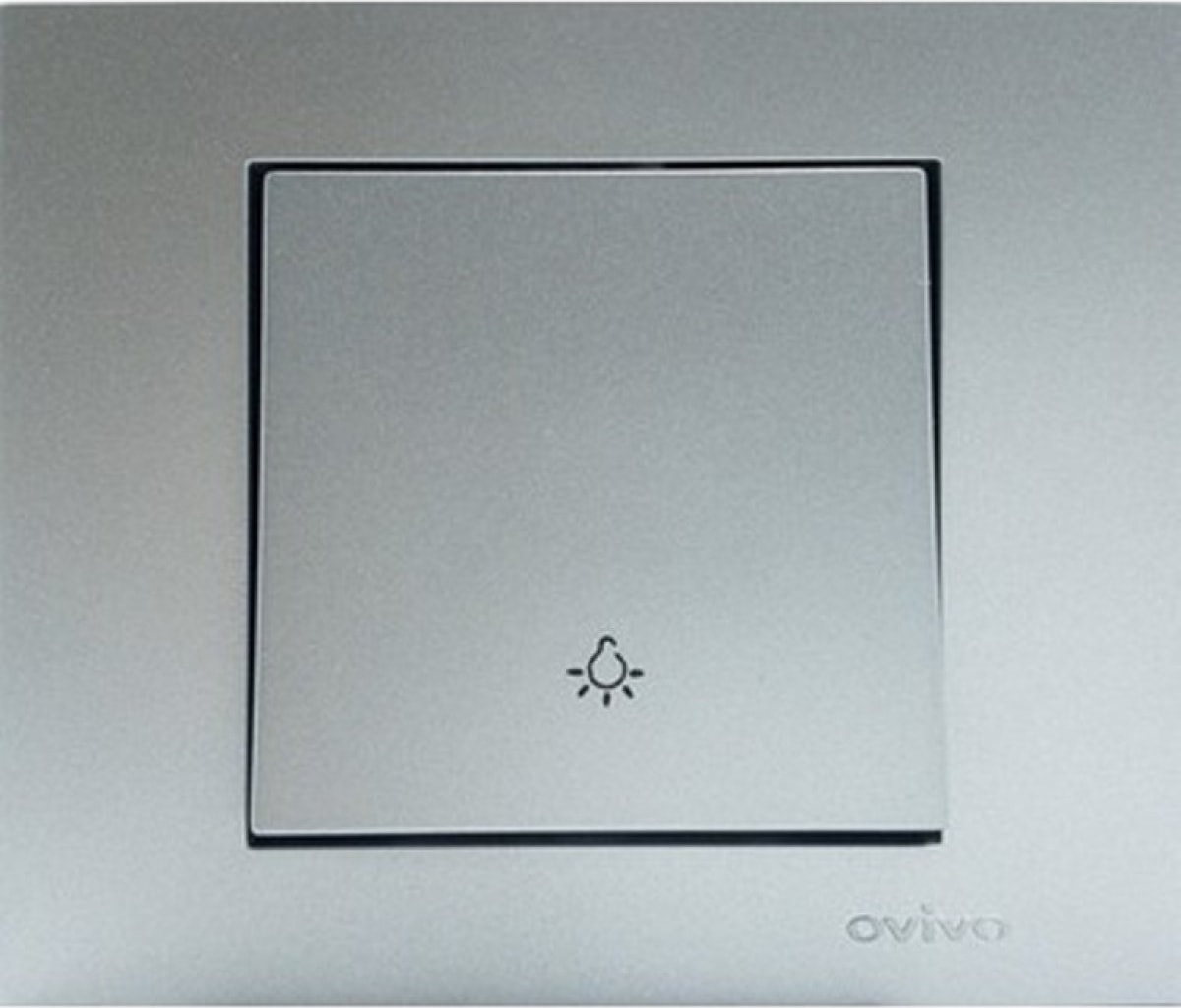 Grano Gümüş Light Anahtar Çerçeveli